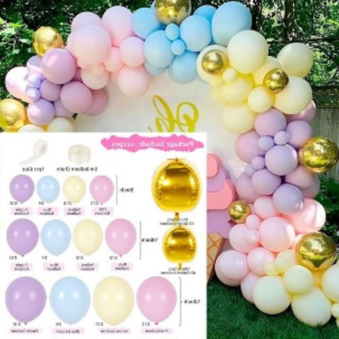 Unicorn Colour Theme Balloon Garland Arch Kit