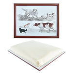 Dog Art Bean Bag Lap Tray: The Perfect Gift for Pet Lovers