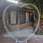 Backdrop Arch stand Heart Shape