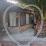 Backdrop Arch stand Heart Shape