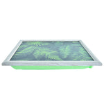 Green Leaves Bean Bag Lap Tray - Perfect for TV Dinners & Breakfast in Bed