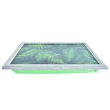 Green Leaves Bean Bag Lap Tray - Perfect for TV Dinners & Breakfast in Bed