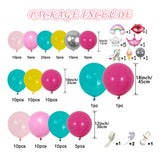 Disco 90's Theme Party Balloon Garland - Get Groovy with Retro Dance Floor Decor!