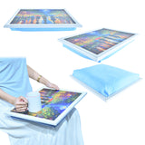 Artistic Paint Bean Bag Lap Tray: Perfect for TV Dinners and Breakfast in Bed