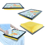 Spring Blossom Bean Bag Lap Tray: Perfect for TV Dinners and Breakfast in Bed