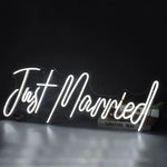 Neon Sign - Just Married