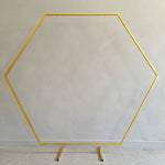 Hexagon Shape Backdrop stand