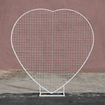 Heart Shape Backdrop stand With Mesh