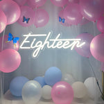 Neon Sign - Eighteen