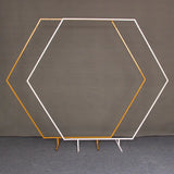 Hexagon Shape Backdrop stand