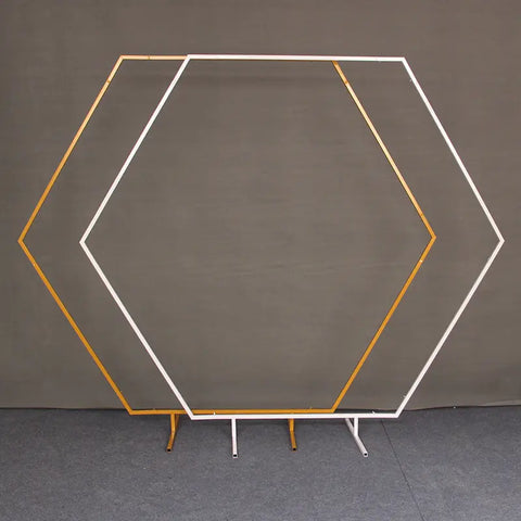 Hexagon Shape Backdrop stand