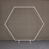 Hexagon Shape Backdrop stand