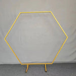 Hexagon Shape Backdrop stand