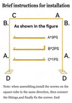 Adjustable Square backdrop stand