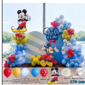 Balloon Garland Kit- Mickey Minnie Mouse Theme