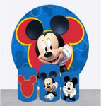 Backdrop and Plinths Cover- Mickey & Minnie