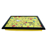 Bean Bag Lap Tray Table TV Dinner Stable Table Breakfast Serving Tray Laptray - Design # Emojis