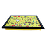 Bean Bag Lap Tray Table TV Dinner Stable Table Breakfast Serving Tray Laptray - Design # Emojis