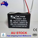 CBB61 15uF 450V Capacitor Appliances Ceiling Fan Starting Capacitor - AU