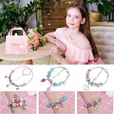 Jewellery Making Kit DIY Charm Bracelets Kit  Crafts Set for Girls Gifts