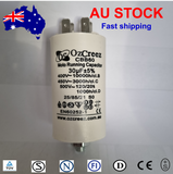 CBB60 450V 50/60Hz 4 Pin Motor Start Run Capacitor HVAC Washer Dryer Pump Compressor