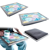 Bean Bag Lap Tray Table TV Dinner Stable Table Breakfast Serving Tray Laptray - Design # Art