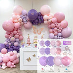 Balloon Garland Arch Chain Matte Rainbow Balloons Arch