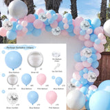 Balloon Garland Arch Chain Matte Rainbow Balloons Arch