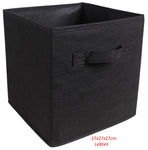 Foldable Folding Storage Cube Storage Box Bookcase Fabric Cubes Toy Organiser-AU