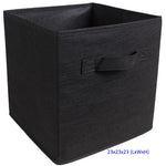 Foldable Folding Storage Cube Storage Box Bookcase Fabric Cubes Toy Organiser-AU