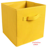 Foldable Folding Storage Cube Storage Box Bookcase Fabric Cubes Toy Organiser-AU