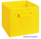 Foldable Folding Storage Cube Storage Box Bookcase Fabric Cubes Toy Organiser-AU