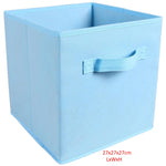 Foldable Folding Storage Cube Storage Box Bookcase Fabric Cubes Toy Organiser-AU