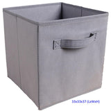 Foldable Folding Storage Cube Storage Box Bookcase Fabric Cubes Toy Organiser-AU