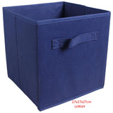 Foldable Folding Storage Cube Storage Box Bookcase Fabric Cubes Toy Organiser-AU