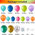 Circus Rainbow Balloons Garland Kit