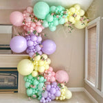 Balloon Garland Arch Chain Matte Rainbow Balloons Arch