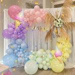 Balloon Garland Arch Chain Matte Rainbow Balloons Arch