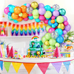 Circus Rainbow Balloons Garland Kit