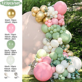 Balloon Garland Arch Chain Matte Rainbow Balloons Arch