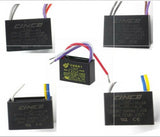 CBB61 1uF+2uF 1.5uF+2.5uF 1.5uF+3uF Three 3 Five 5 Wires 250V Capacitor for Fan