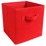 Foldable Folding Storage Cube Storage Box Bookcase Fabric Cubes Toy Organiser-AU