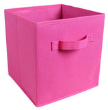 Foldable Folding Storage Cube Storage Box Bookcase Fabric Cubes Toy Organiser-AU