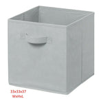 High Quality Fabric Foldable Folding Storage Cube Box for Kids Toy Organiser-AU