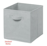 High Quality Fabric Foldable Folding Storage Cube Box for Kids Toy Organiser-AU