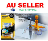 Quick Fix Car Cracked Glass Windshield Repair Tool Kit Resin Sealer DIY Auto