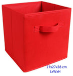 Foldable Folding Storage Cube Storage Box Bookcase Fabric Cubes Toy Organiser