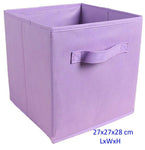 Foldable Folding Storage Cube Storage Box Bookcase Fabric Cubes Toy Organiser