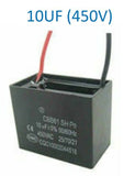 CBB61 Fan Starting Capacitor 1uF, 1.5uF, 1.8uF, 2uF, 2.5uF, 3uF, 3.5uF, 4uF, 6uF, 8uF, 10uF for Ceiling Fan