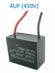 CBB61 Fan Starting Capacitor 1uF, 1.5uF, 1.8uF, 2uF, 2.5uF, 3uF, 3.5uF, 4uF, 6uF, 8uF, 10uF for Ceiling Fan